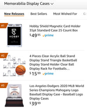 Load image into Gallery viewer, 35pt HOBBY SHIELD Magnetic Card Holder - 25 Count