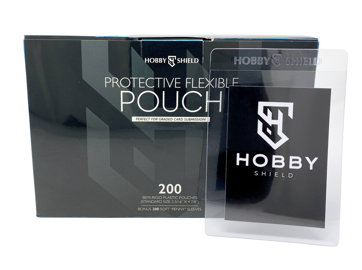 Semi-Rigid Protective Flexible Pouch for Graded Card Submission - 200c –  Hobby Shield